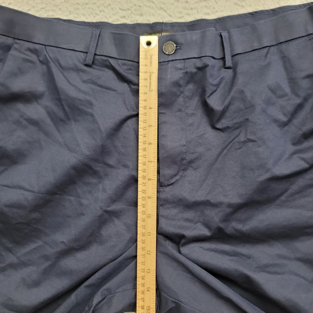 Banana Republic Shorts Mens 41 Blue‎ Emerson Short Flat Front Chino Preppy - Picture 9 of 10
